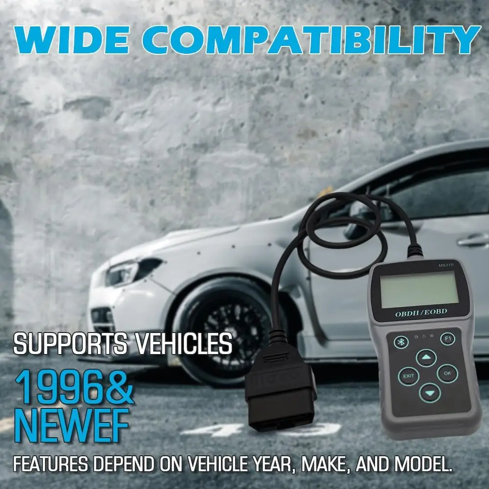 OBD2-scannertool met Bluetooth voor lichtcodelezer van automotor