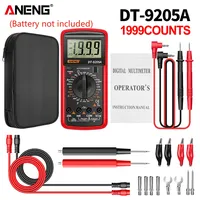 ANENG Voltage Current Test Capacitance NCV Resistance Digital Profesional Multimeter AC/DC Ohm Electrical Test Meter DT9205A