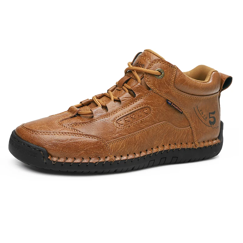 Mens casual shoes New style Best selling Soft sole Sewn seams Waterproof Wear resistant Comfortable Highly crafted Stable grip