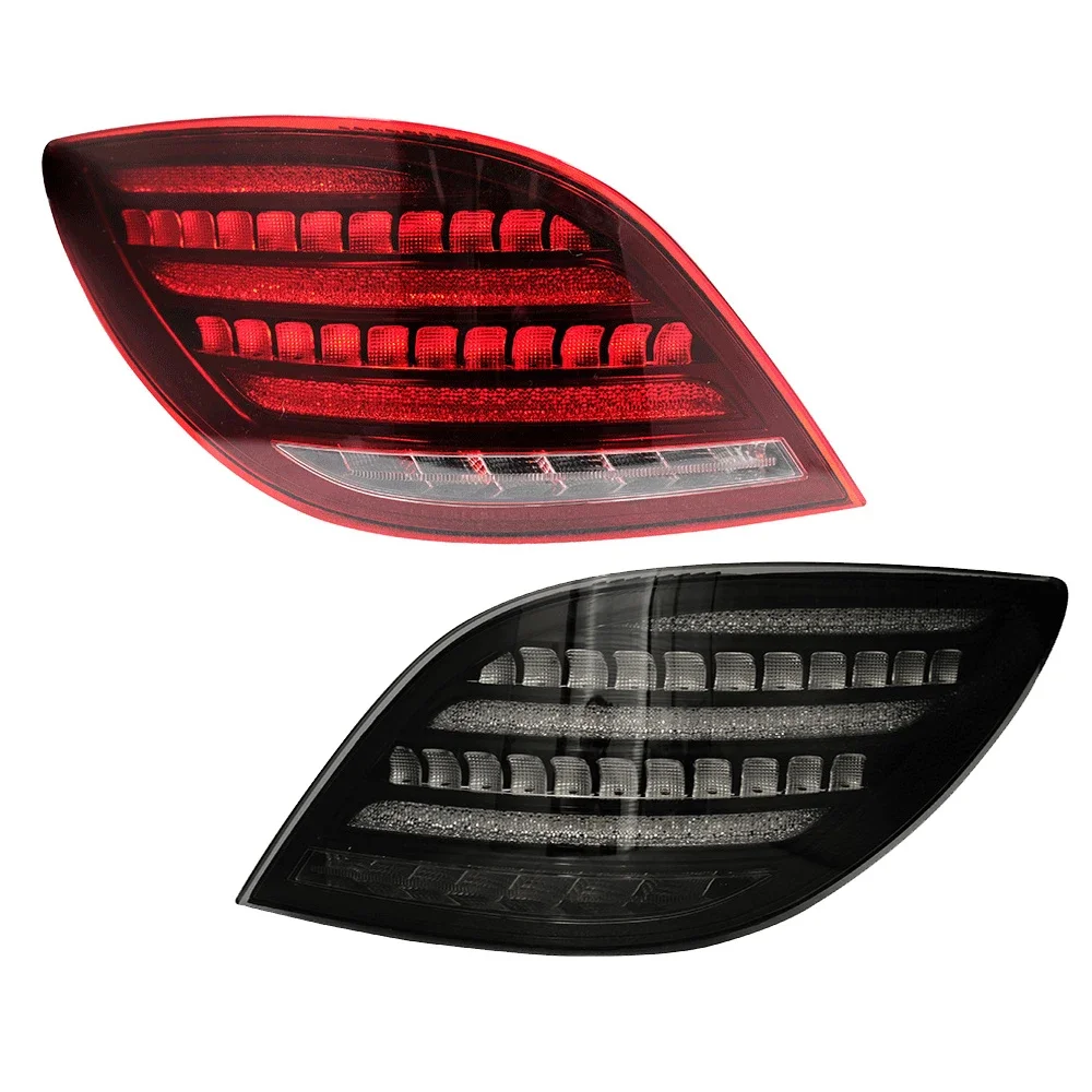 أضواء السيارة ل W251 R فئة LED أضواء خلفية 2010-2017 R300 R350 مصابيح التوقف الخلفية إشارة الفرامل DRL عكس اكسسوارات السيارات