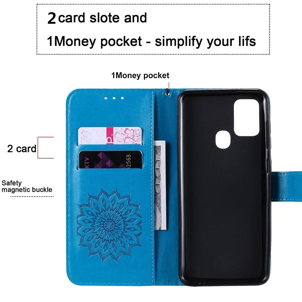 Leather Flip Case For Samsung Galaxy S8 S9 Plus S10 S20 FE S21 S22 S23 S24 Ultra S7 Edge Wallet Slot Stand Cover Phone Bag Coque