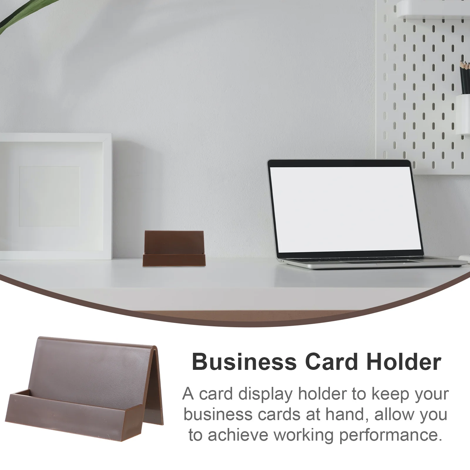 

Business Display Plastic Desktop Stand For Office Desk Name Card Holder Organizer Tabletop Business Card Holder Storage