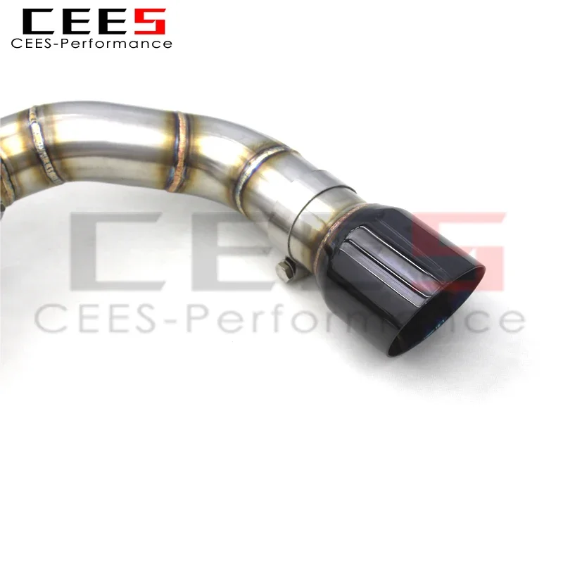 CEES  outlet high quality Stainless Steel Valve Exhaust Exhauster System For BMW X5 F15 Tuning Exhaust Muffler Pipes