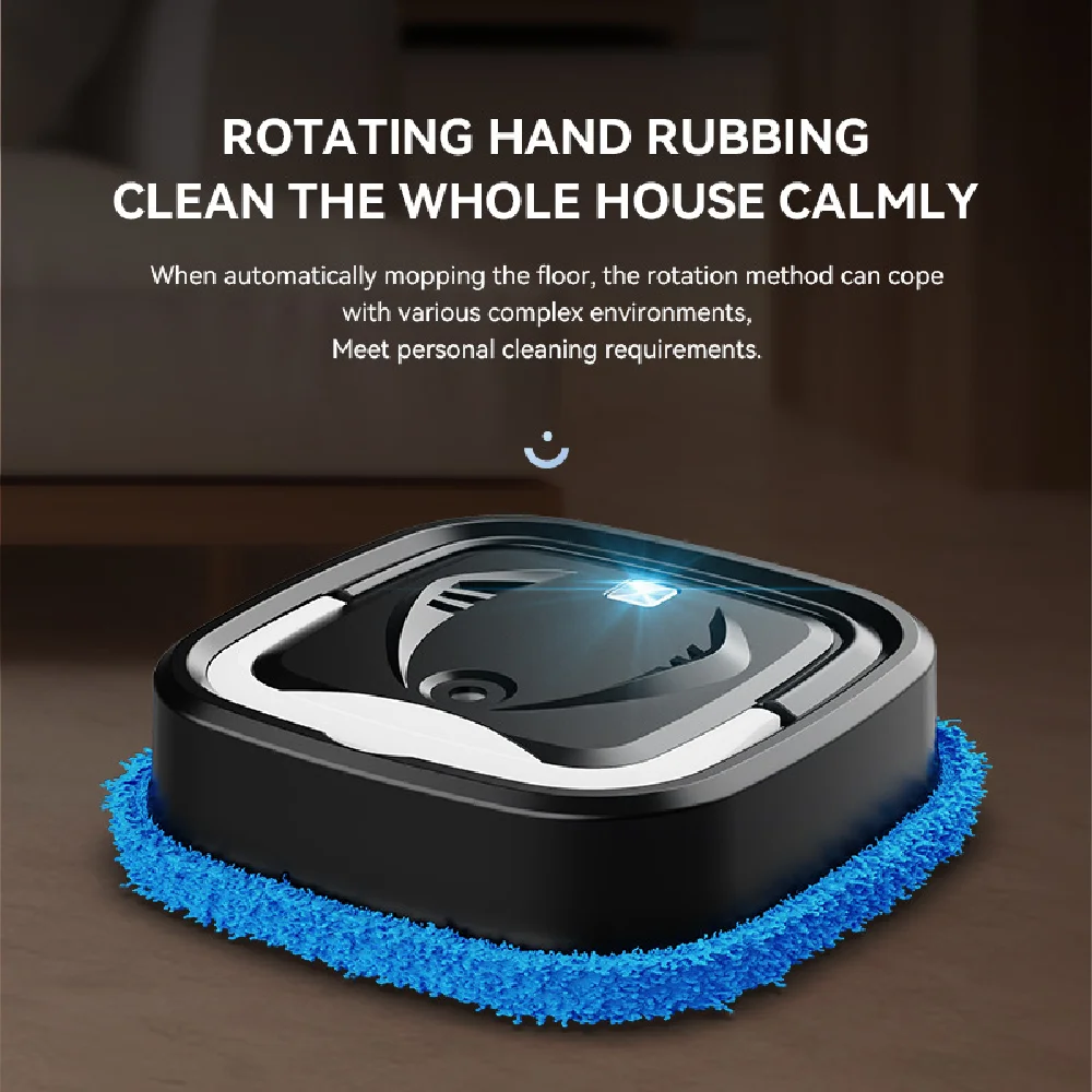 หุ่นยนต์อัจฉริยะ 3 in1 แห้งเปียก Sweep Mop Robot เครื่องดูดฝุ่นสมาร์ท Mopping Robot สเปรย์ทําความสะอาด Home Mopping Robot