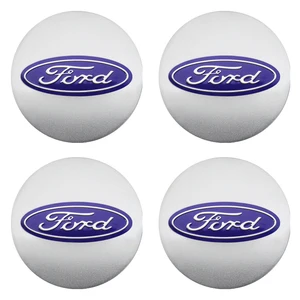 4 PCs 56/60-mm-Auto-Autorad-Center-Crash-Aufkleber-Hub-Kappe Substitution für Ford Ranger Focus Kuga Mustang S-Max Transit 6 Hauptverkauf Mustang Lenkrad -Emblem - №4