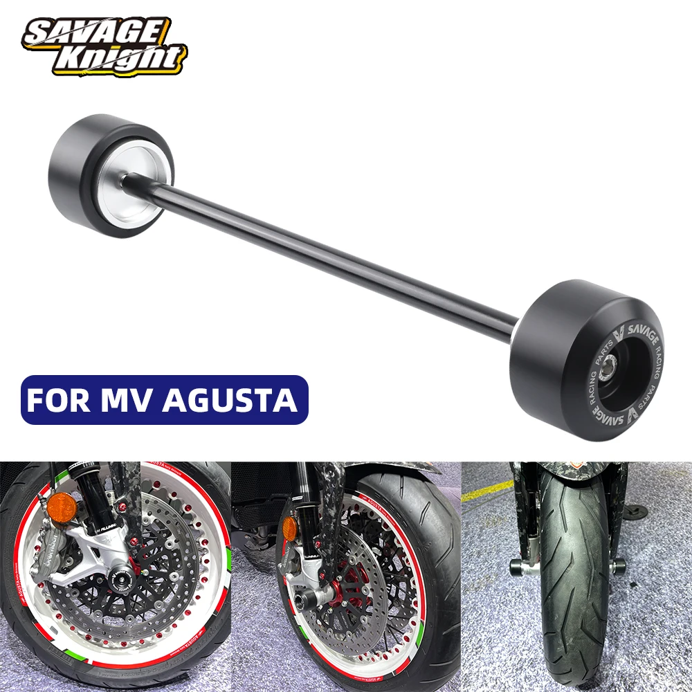 

For MV Agusta Brutale 675 800 RR Dragster 800 RR/RC F3 675 800 RC Front Axle Fork Crash Slider Wheel Hub Anti Collision Block