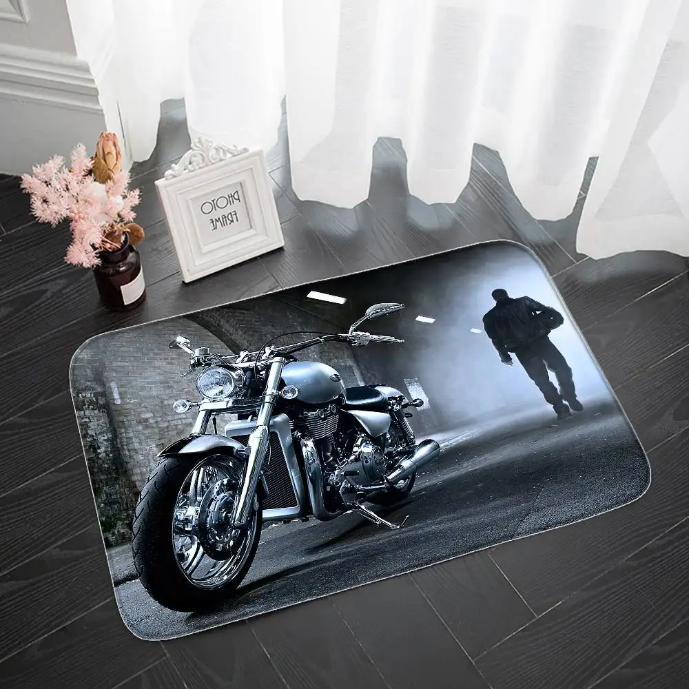 

H-harleys Floor Mat Entrance Doormat Bath Mats Non-slip Mat Carpets D-davidsons Carpet Entrance Of House Custom Kitchen Foot Mat