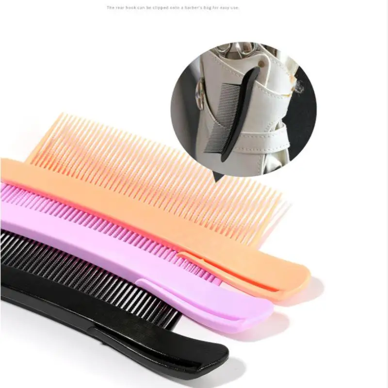1 Pcs Salon Hair Clips Comb Wide Teeth Hairdressing Cutting Dying Hair Layering Clip Styling Clips Professional Barber Shop