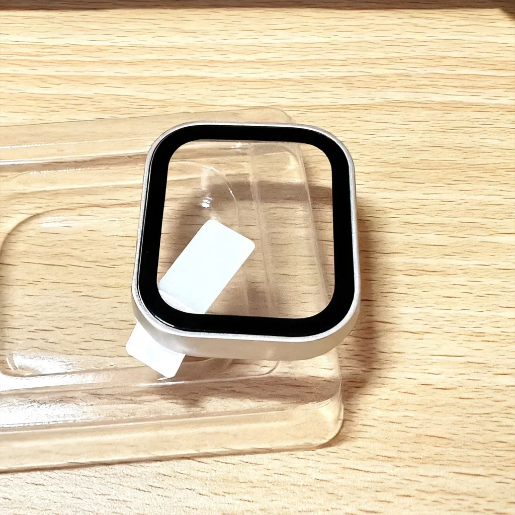 Gehärtete Glasabdeckung für Apple Watch 11 10 Gehäuse 46 mm 42 mm 45 mm 41 mm-44-40 mm Displayschutzfolie iWatch Serie 9 8 7 SE 5 Zubehör