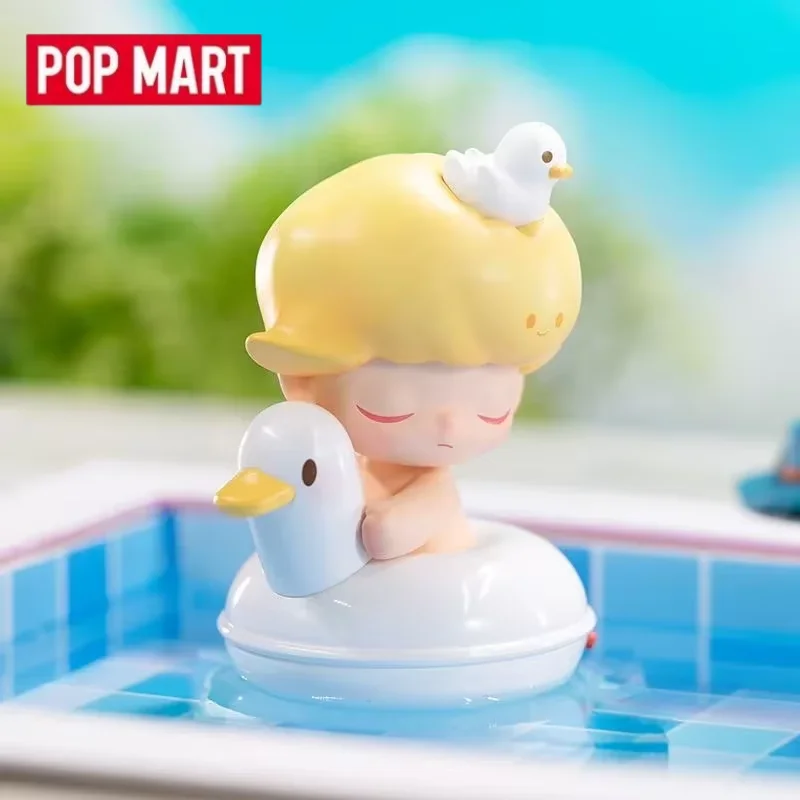 Popmart Dimoo Pet Vakantie Serie Blind Box Speelgoed Kawaii Anime Action Figure Desktop Decoratie Verrassing Mystery Box Blind Bag