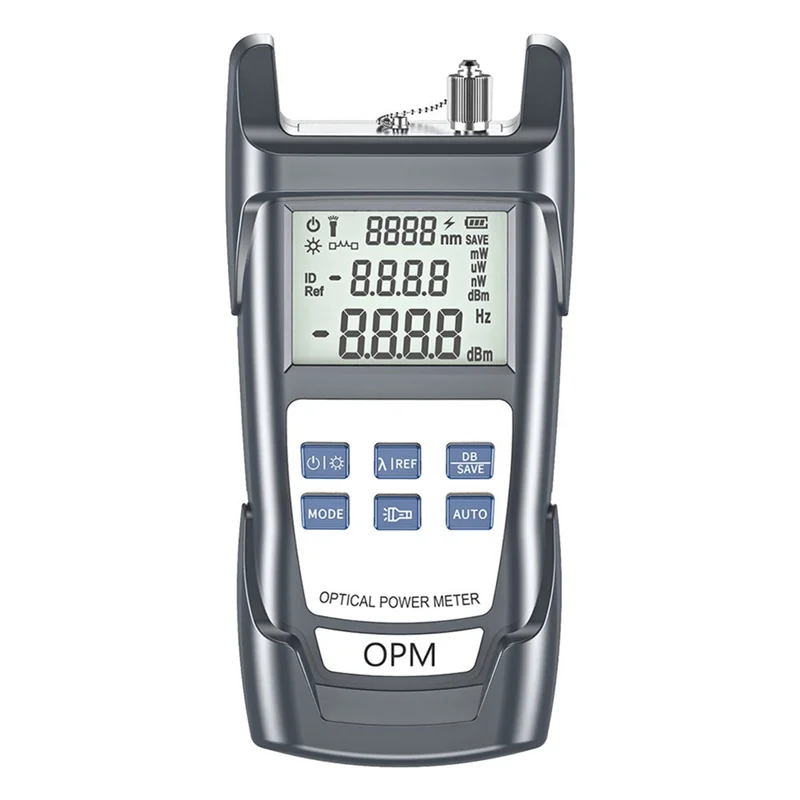B50B-FTTH Fiber Optical Power Meter 10 Wavelengths Mini OPM Optical Power Meter SC FC Interface