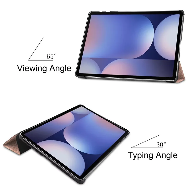 Dreifach Faltbare Hülle für Samsung Tab S10 FE / S9 / A9 11 Zoll mit Auto-Wach-Schlaf-Funktion Stoßfeste Abdeckung – Detail 3
