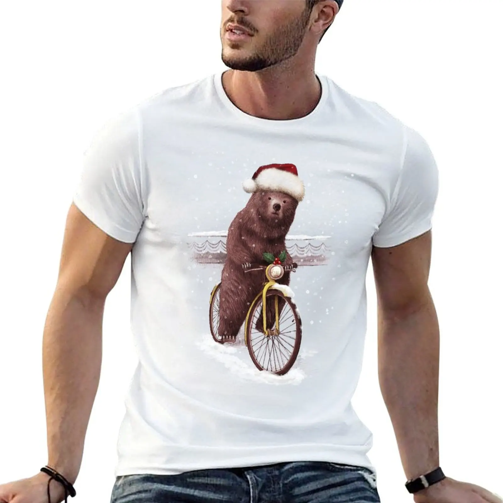 

A Barnabus Christmas T-Shirt t shirt man luxury t shirts cotton 100% T-Shirt