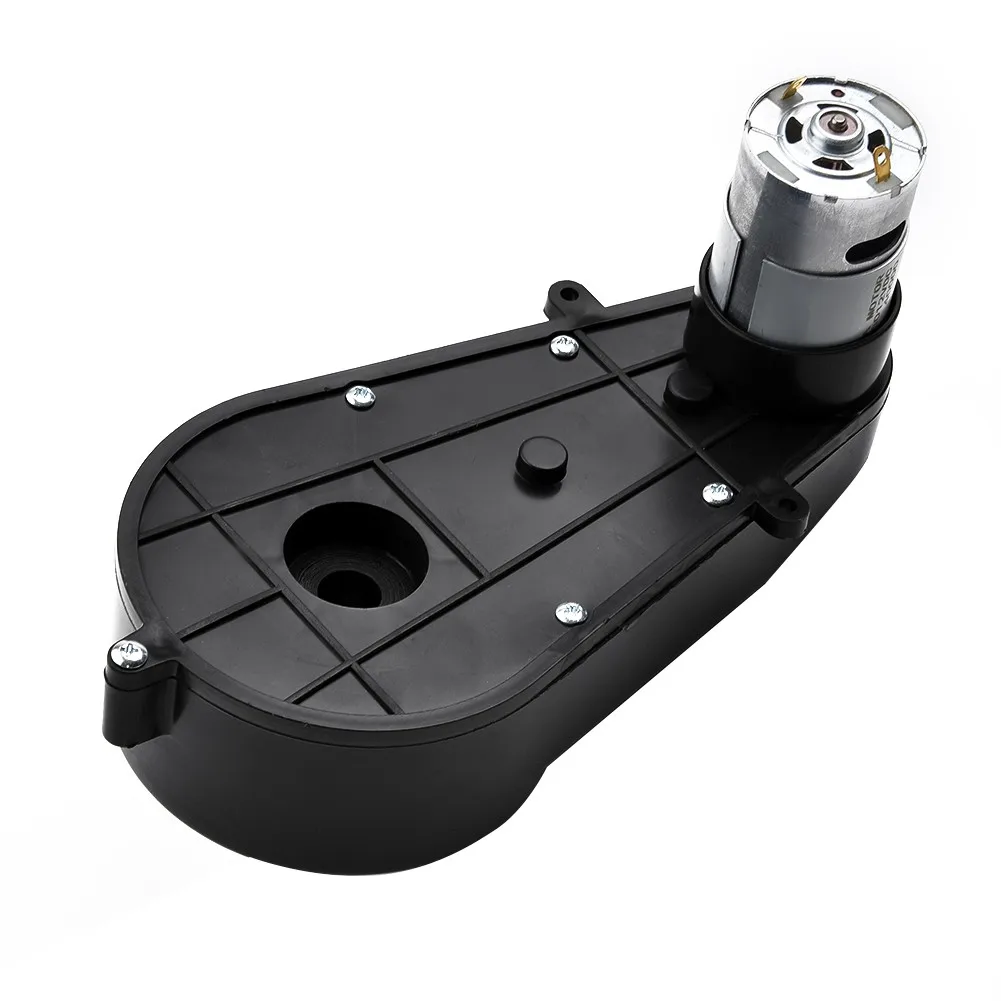 12V RS550 Gearmotor Designed for Ride-On Car Repairs with Emphasis on Mechanical Stability and Operational Efficiency