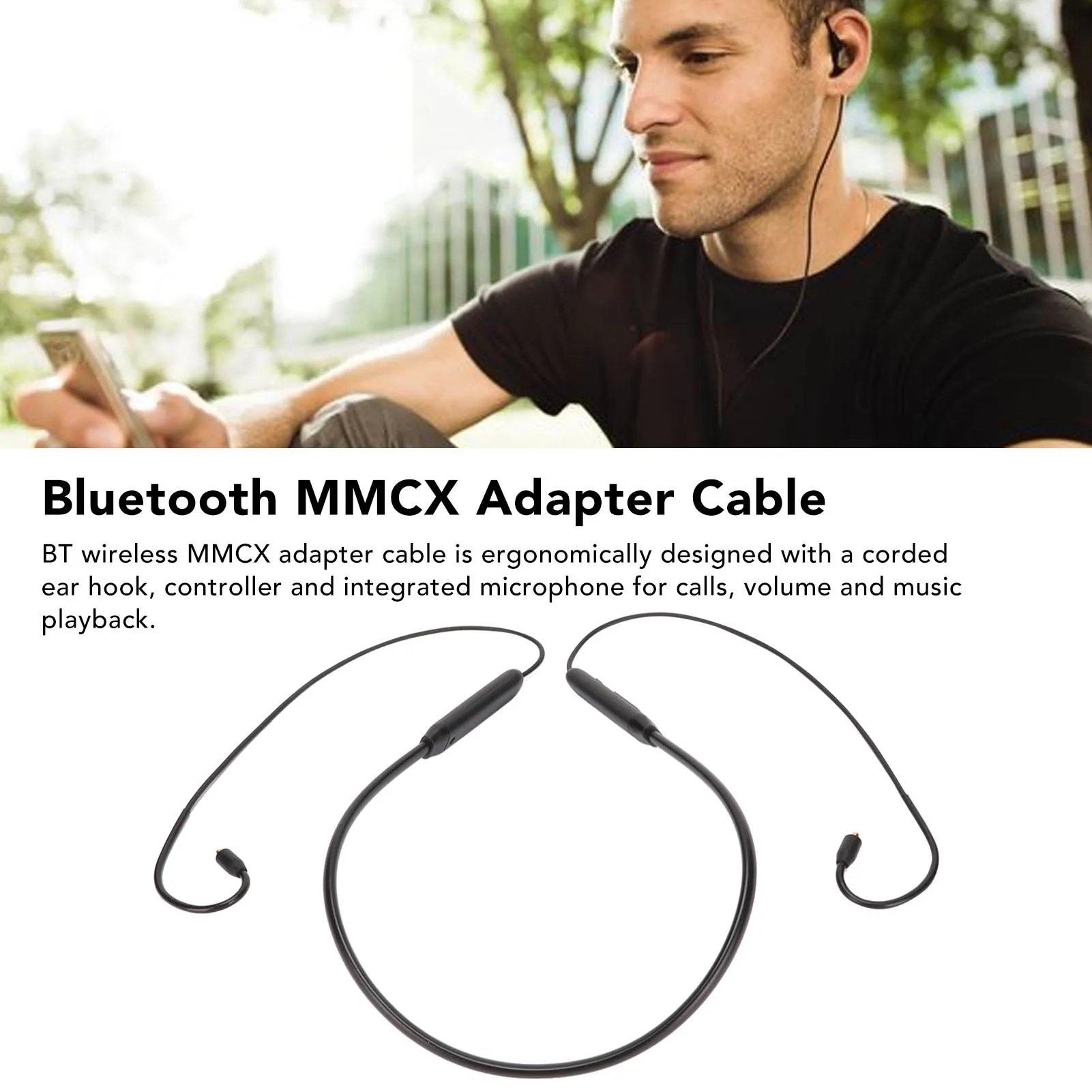 بلوتوث اللاسلكية MMCX كابل محول كفاءة MMCX بلوتوث كابل محول الكمون المنخفض ل W20 ل ES10 ل Se315 ل IE600