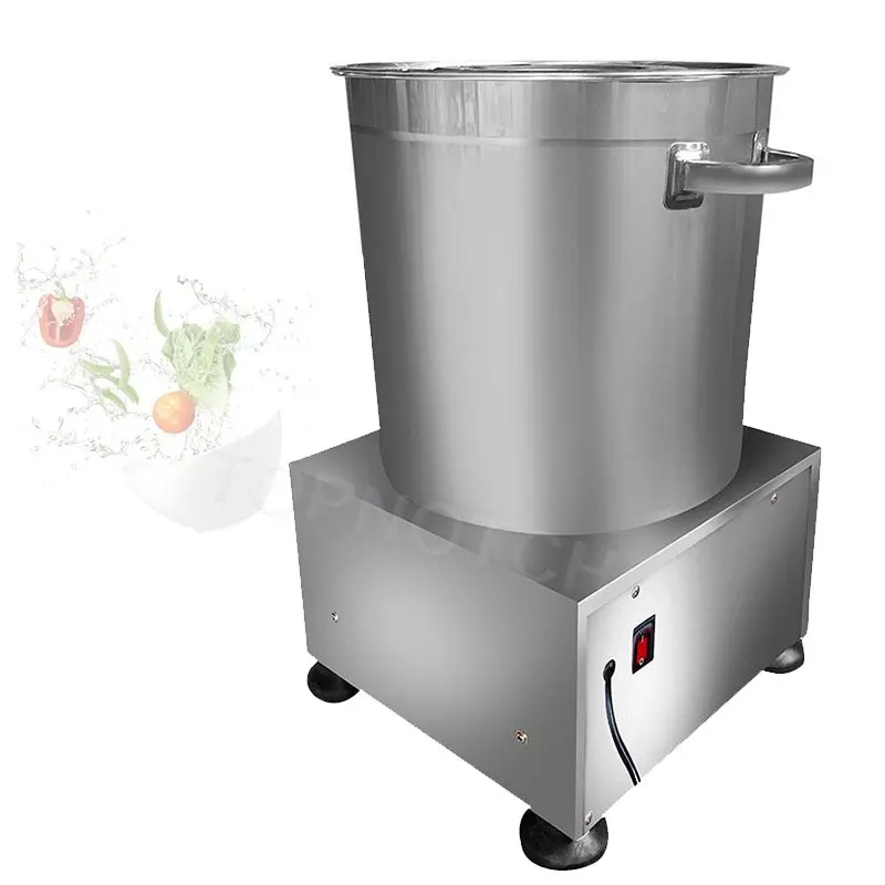 Stainless Steel Vegetable Food Dehydration And Deoiling Machine Pepper Tomato Washing Machine