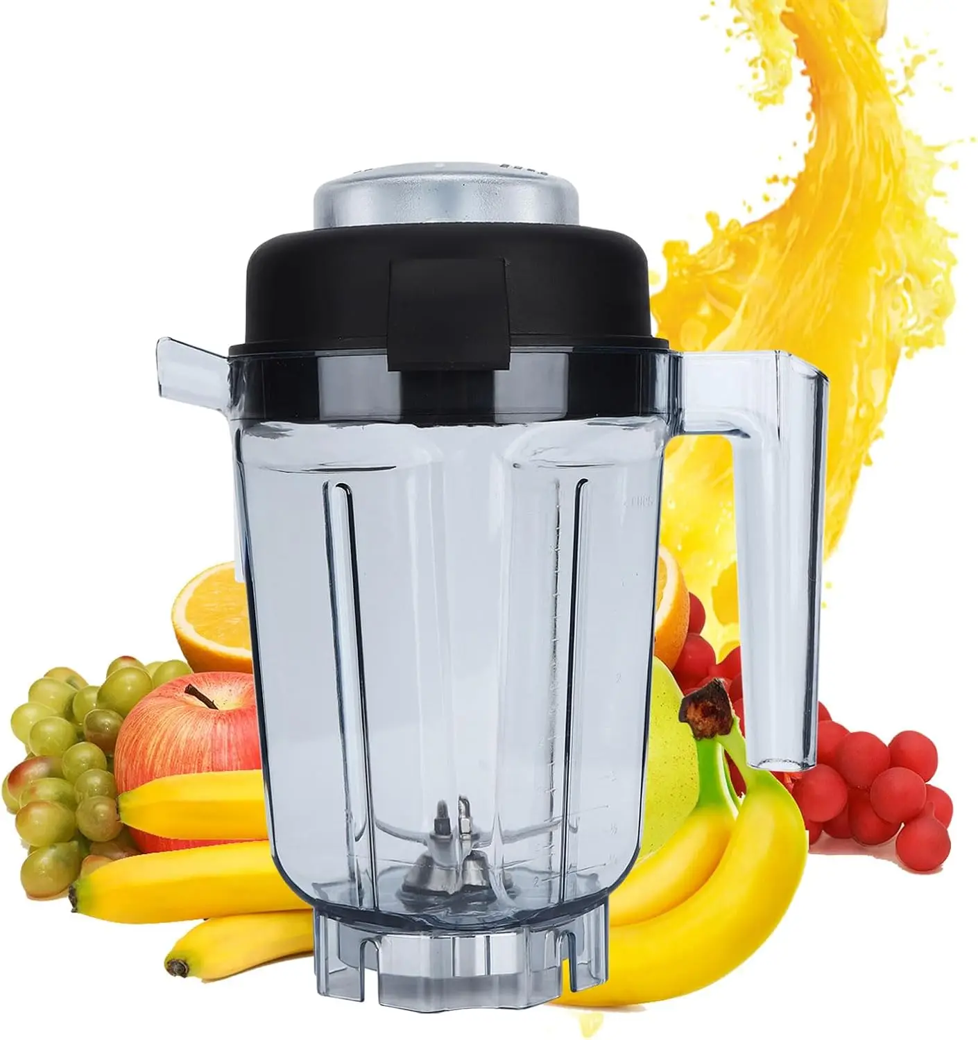 

Vitamix Blender Pitcher 32Oz 0.9L Transparent Food Blender Container With Blade Lid Replacement Accessories Fit For C Series