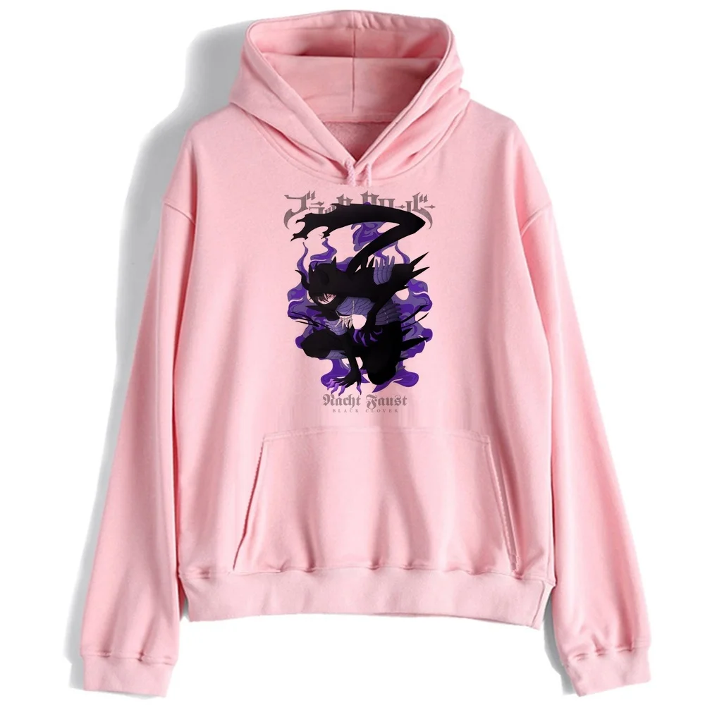 Black Clover sweatshirt harajuku hoodie womens fashion fashion tops unisex pullover