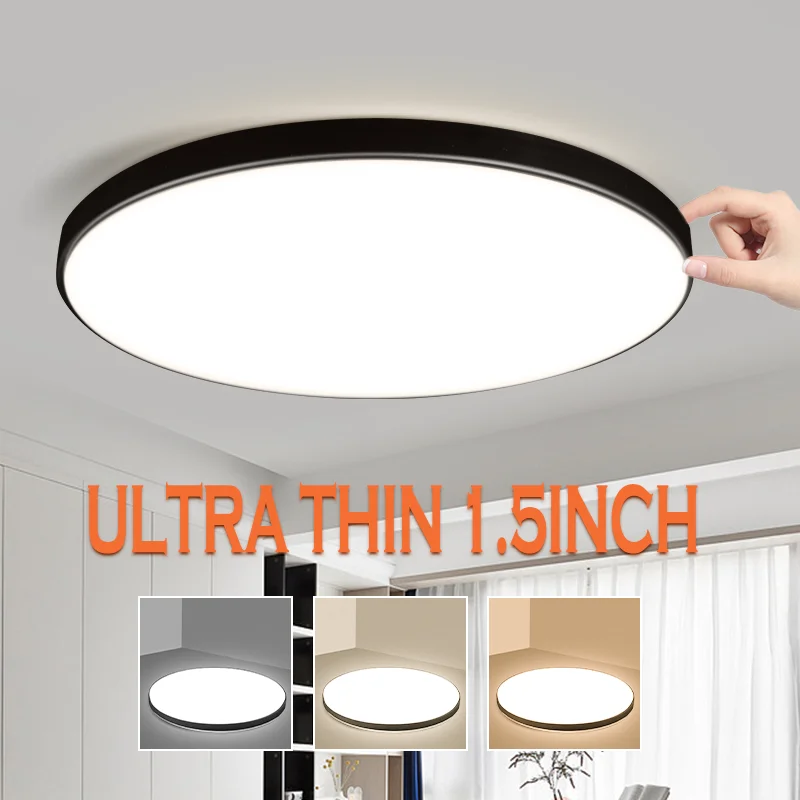 Led Ceiling Light  Modern AC 110V-220V Ceiling Chandelier Lamp 18W 30W 40W For Living Room Bedroom kitchen Lighting