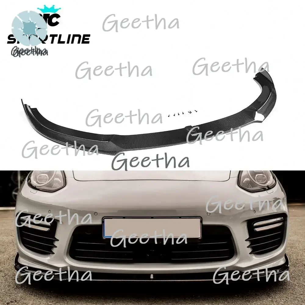 

Carbon Fiber Car Bumper Front Lip for Porsche Panamera 970 Turbo S GTS Hatchback 4-Door 14-16