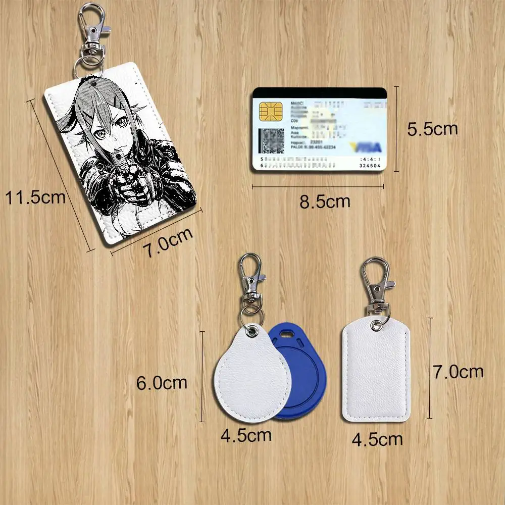 Ninja Agatsuma Jiro Black Torch Cartoon Singer Anime Card Keychain Fashion Pendant Bag ID Door Card Holder Bus Card Cute Adult