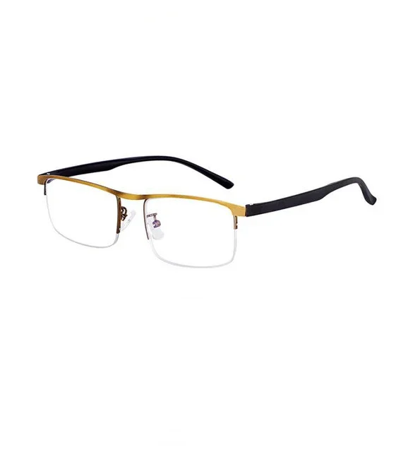 IENJOY Intelligente multifokale progressive Lesebrille, halber Rahmen, Anti-Blaulicht-Brille mit automatischer Anpassung und doppeltem Verwendungszweck 3