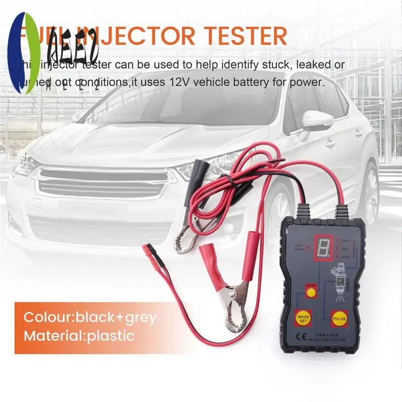 

AEE2-1PC Professional Car Cleaning Tool Injector Flush Cleaner Car Fuel Injector Tester For Car Black + Gray