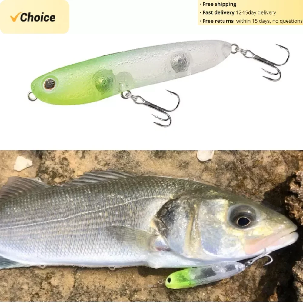 Fishing lure 2023 Topwater Lure Surface Walk The Dog Bass StickBait WTD Pencil 67mm 6.5g tackle house resistance cronuts 67