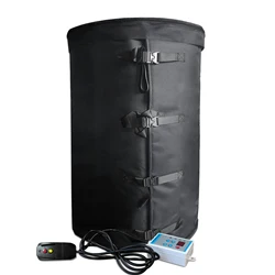 220V/230V Drum Heater 55 Gal Drum Heater Blanket Pail Heater Blanket Barrel Heater with Digital Temperature Controller