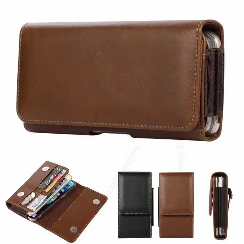 

Leather Pouch Phone Case For Tecno Spark Go 2024 20C Flip Magnetic Wallet Case Waist Bag For Spark 10C 9 Pro 8T 7P 6 Go 5 Air 4