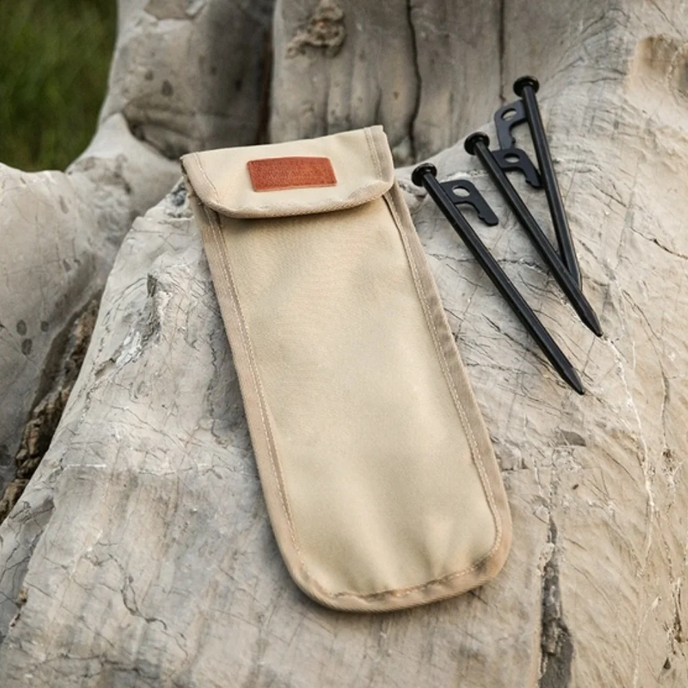 Tent Ground Peg Storage Pouch Made Of 900D Oxford Cloth Designed For Fast Retrieval And Protection During Outdoor Adventures