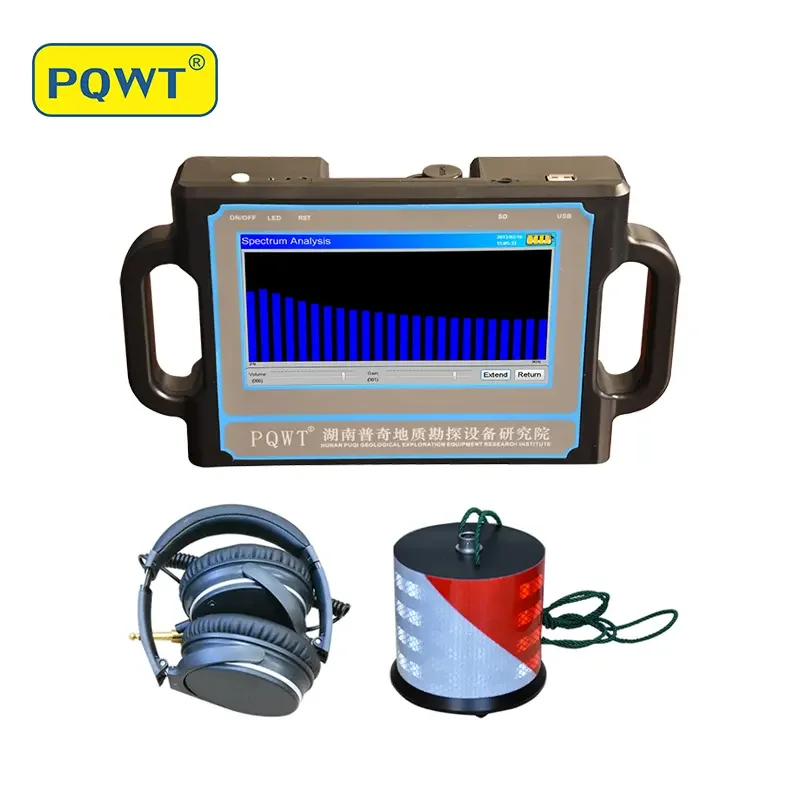 

PQWT CL400 Pipe water leak detector underground 4 meters pipe lines leak detection