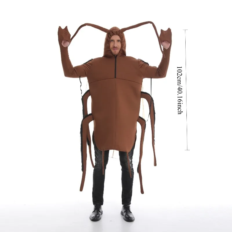 Kostiumy Akcesoria Animowany Karaluch Zestaw - Świecące w Ciemności Oczy i Krępe Nogi do Interaktywnych Żartów na Imprezy