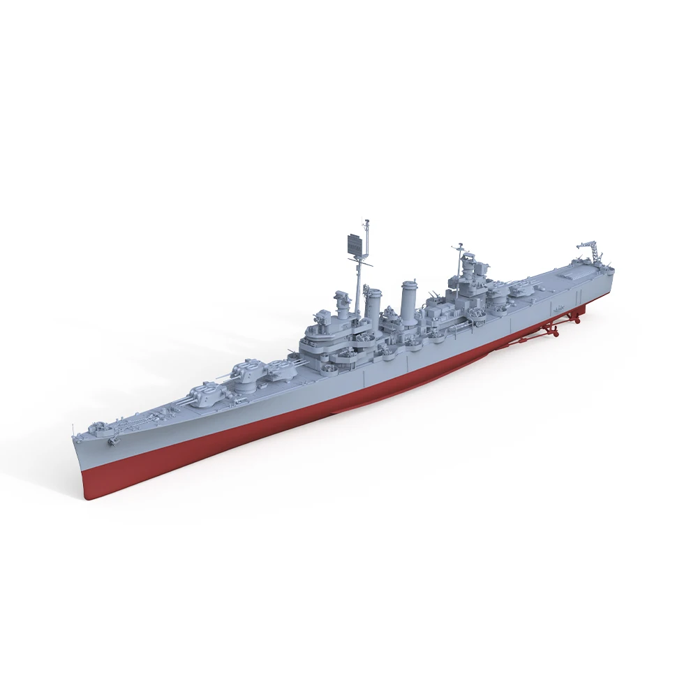 SSMODEL SSC514S-A 1/350 Military Model Kit Argentina Nueve de Julio Cruiser Full Hull WWII WAR GAMES