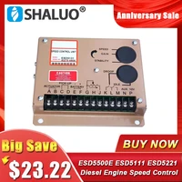 ESD5500E ESD5111 ESD5221 ESD5220 ESD5131 ESD5120 ESD5550E ESD5522E Unidad de control de velocidad del motor diésel Controlador regulador