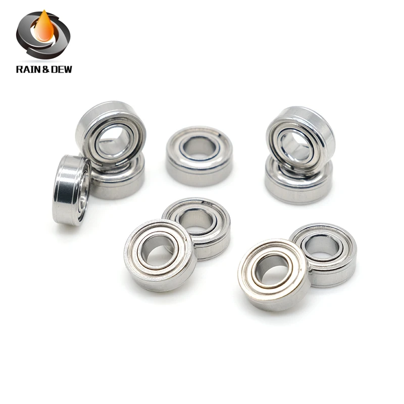 MR115ZZ Bearing ABEC-7 (10PCS) 5*11*4 mm Miniature MR115 ZZ Chrome Steel Ball Bearings L-1150ZZ Y04 MR115Z