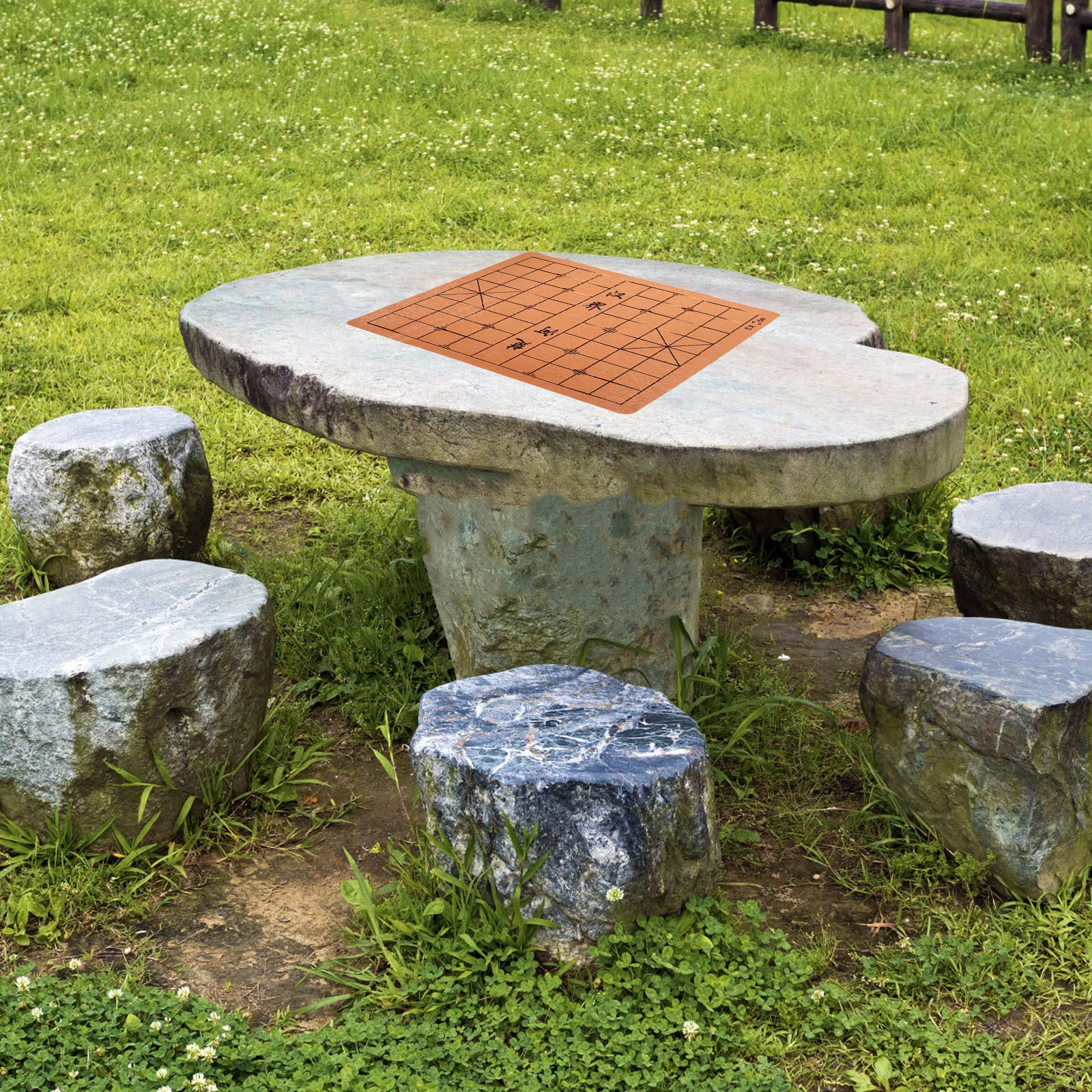 

Портативная складная двусторонняя шахматная доска из искусственной кожи Xiangqi, свернутый китайский шахматный коврик, мраморная игра, китайская игра