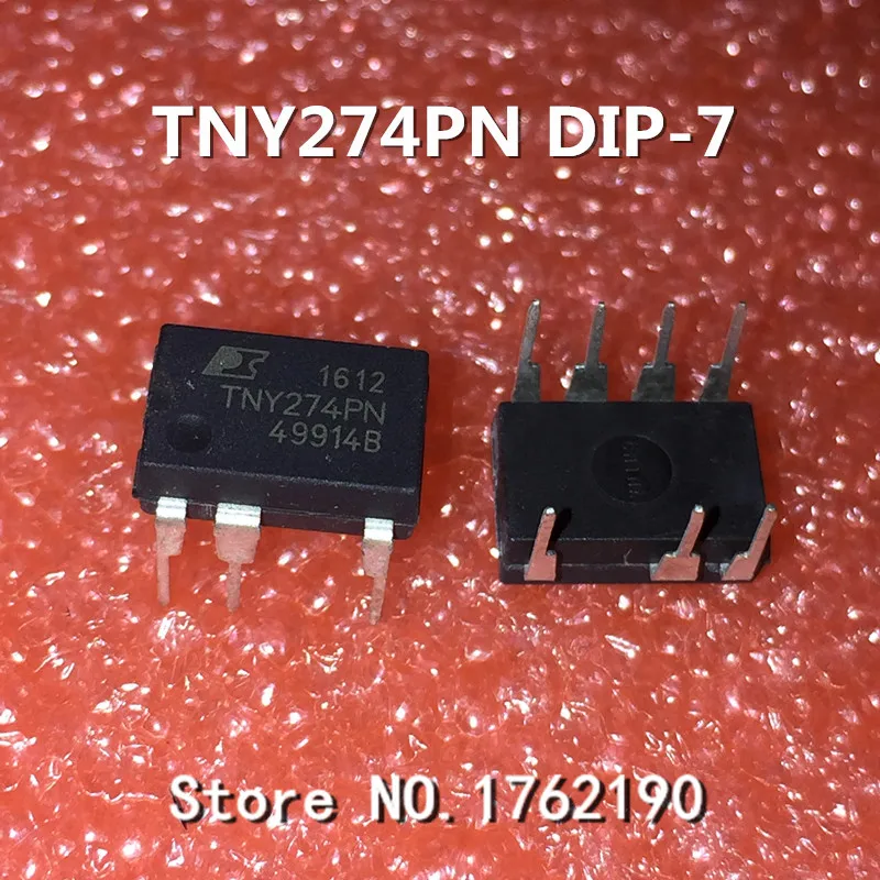 10PCS/LOT TNY274P TNY274PN  DIP-7 Power Management IC IC Integrated Circuit