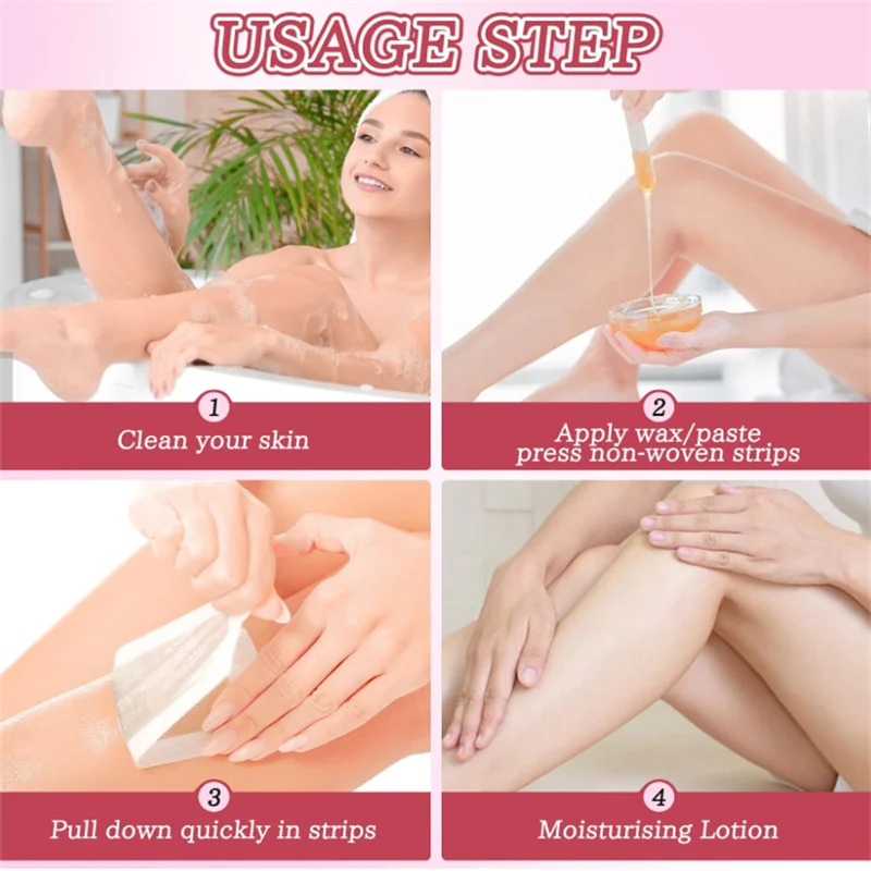شرائط شمع غير منسوجة عالية الجودة 50 متر/100 متر لفة إزالة شعر الجسم القماش لنزع الشعر ورق شمع للبشرة الناعمة #6