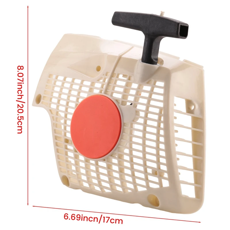 Penarik tangan Starter tangan gergaji rantai bagian untuk STIHL MS270 280 pelat tarik Starter 027 028