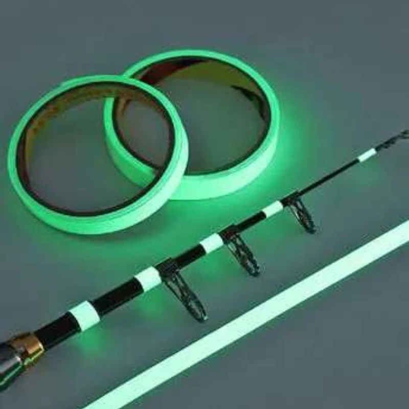 5M Self Adhesive Glow In The Dark Stickers Stage Decorative Fluorescent Tape Warning Stickers Fishing Tool