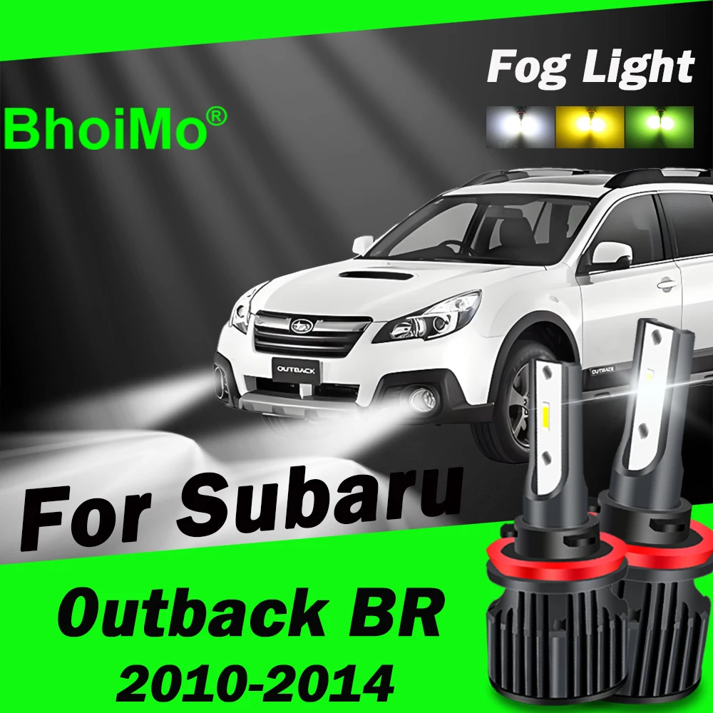 

For Subaru Outback BR Led Front Fog Light Lamps Bulb 2010 2011 2012 2013 2014