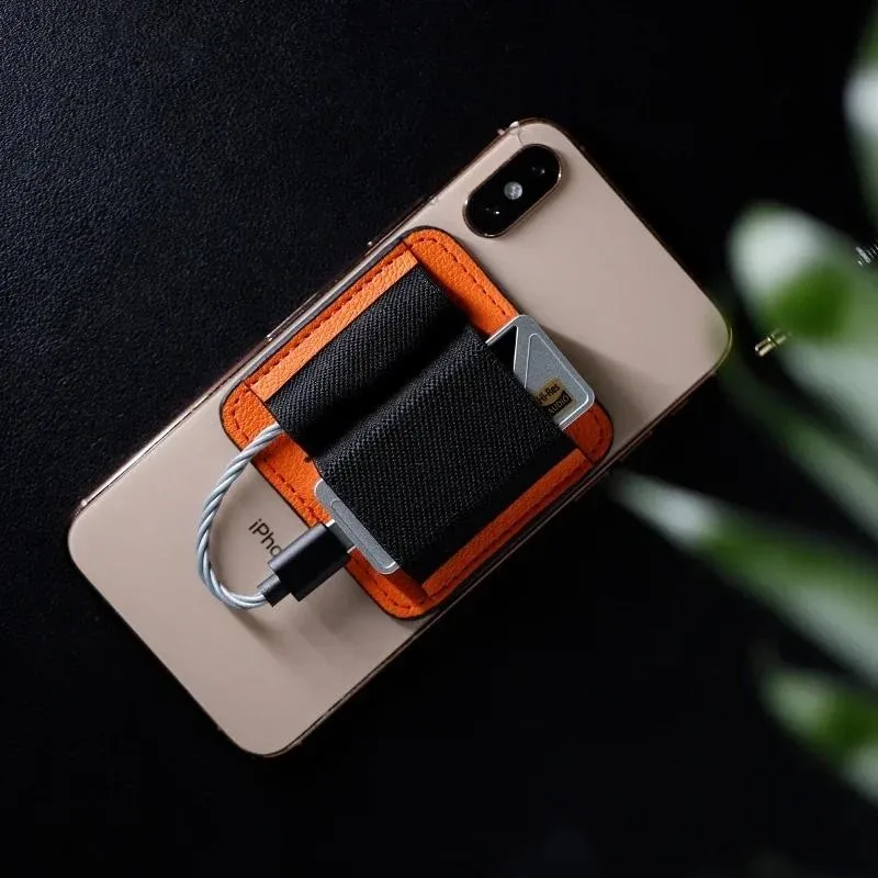 SHANLING USB Dongle DAC AMP Kantong dengan Pita Elastis Magnetik untuk UA4 UA3 UA2 UA1 dengan Ponsel IOS Android