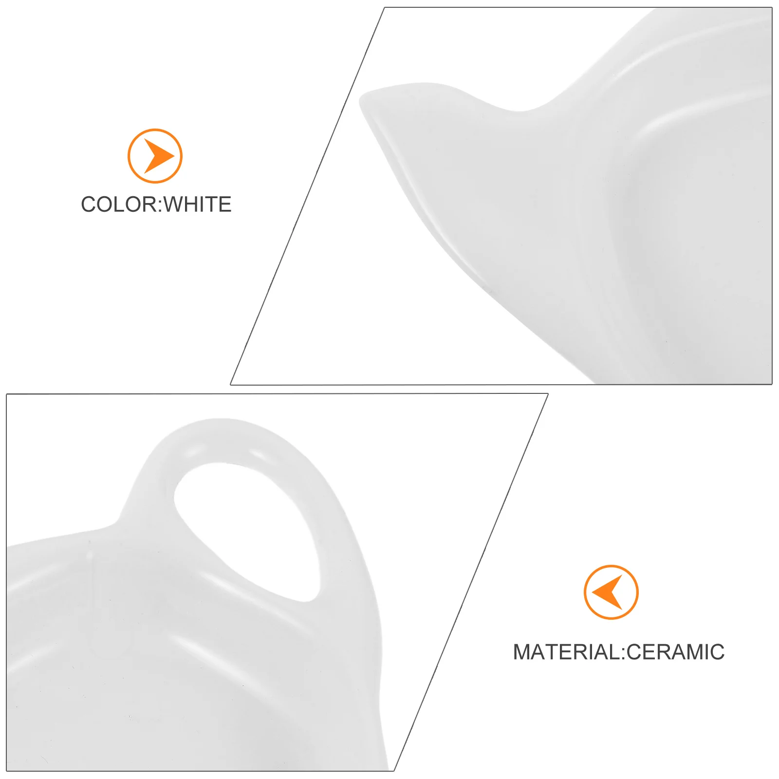 

Organizing Tea Organizers and Storage Bags Teabag Teapot Ceramic Holder Dish Resting Coaster Cute