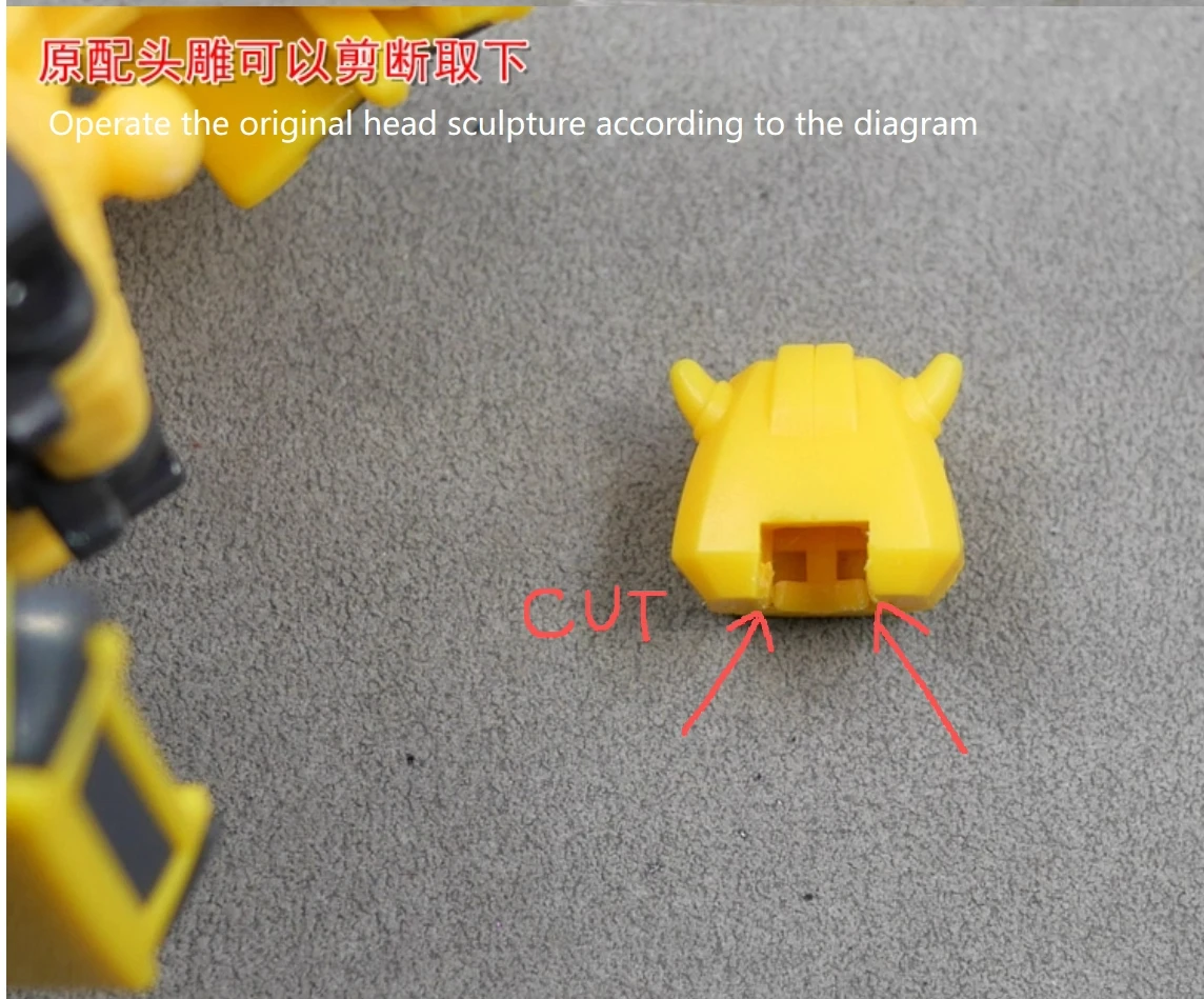 ABS Casting Replacement Head Upgrade Kit For SS86 BEE Accessories