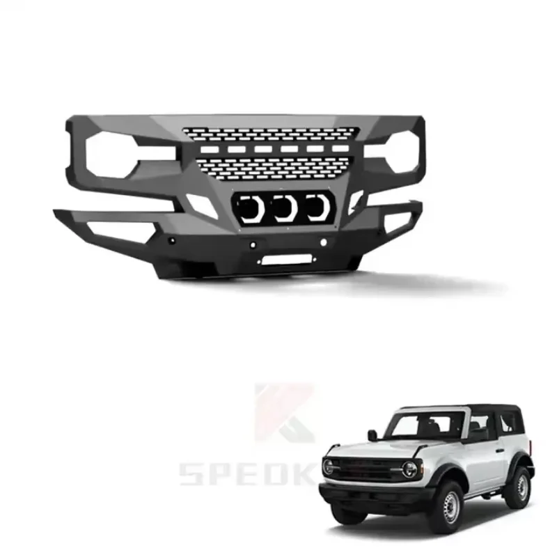 High Quality Car Accessories Front Bumper Grill Front Bull Bar For FORD Bronco Front Bumper Grille