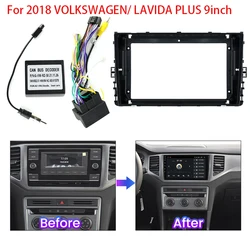 Car Multimedia Radio Frame For Volkswagen Lavida Magotan 2018+  large screen navigation frame