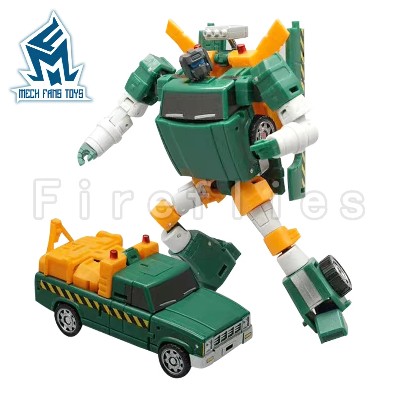 

10.6cm Mech Fans Toys MFT Transformation Robot Action Figure MF-53 Trailer Anime Collection Model Toy For Gift Free Shipping