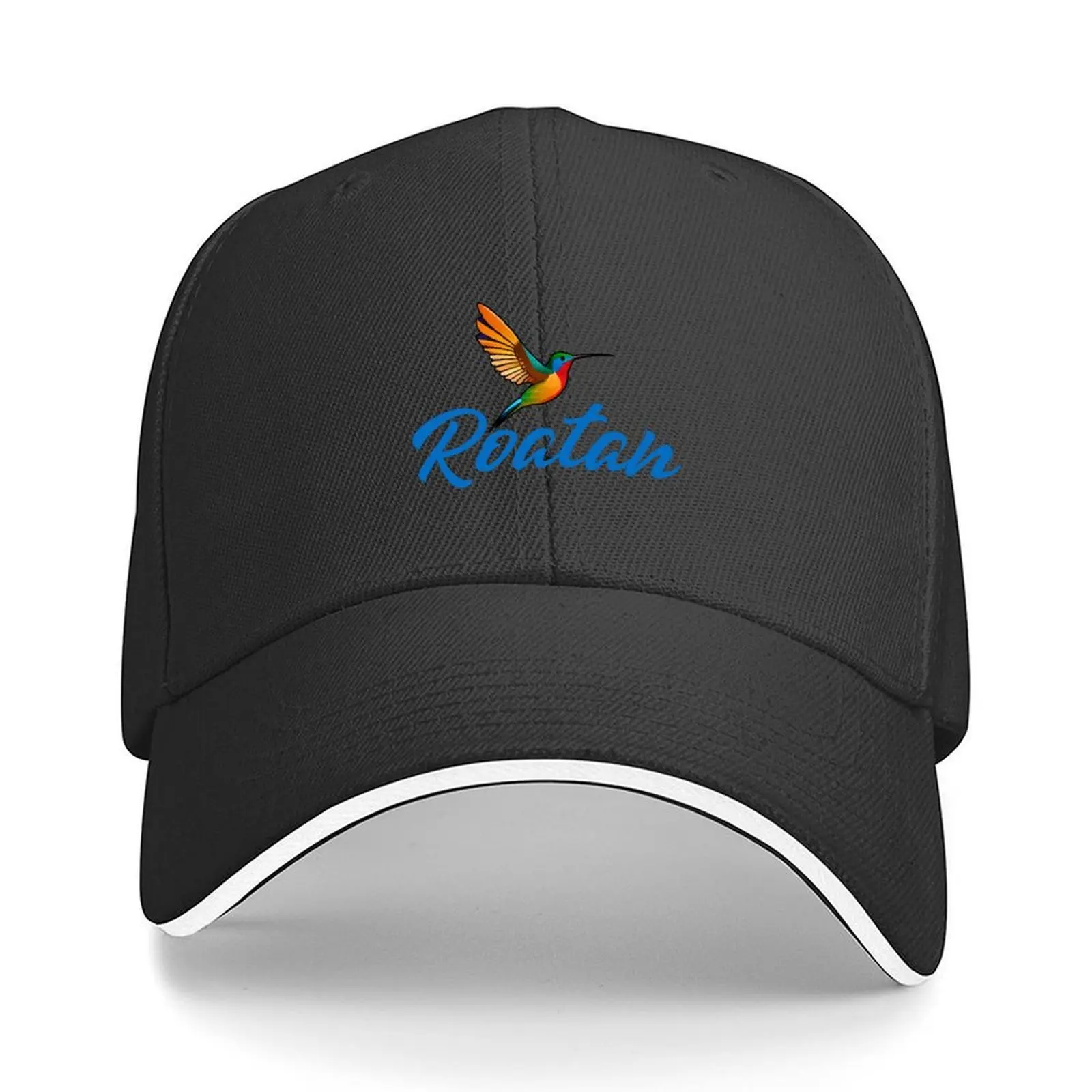 

Colourful Hummingbird Roatan Bay Islands Honduras Baseball Cap Rave cute sailor cap for men Brand Man cap Golf Women Men's