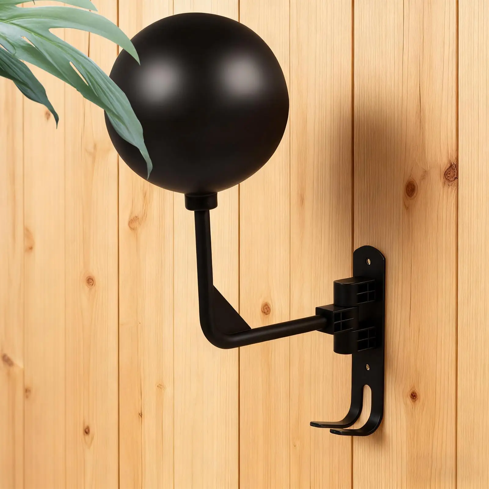 

Motorcycle Helmet Hanger with double hooks 180 rotation Wall-Mounted Helmet Mount Display Hook for storing jackets